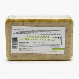 Săpun exfoliant cu verbină și unt de shea 200g
