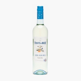 Vin alb sec Fruits de mer, 12%, 750ml