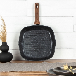 Tigaie grill Rosewood, inducție, 28 cm