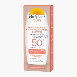 Fluid facial UV anti-pete și anti-îmbătrânire, Colorat, SPF 50+, 40ml