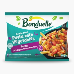 Paste penne în sos roșu cu vinete și roșii 550g