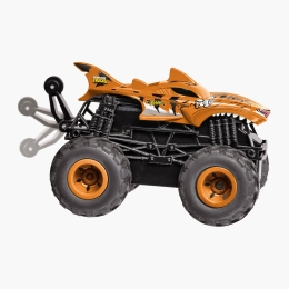Mașinuță cu telecomandă Monster truck Bone Shaker Tiger-Shark, 5+ ani