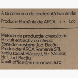 Zacuscă trio sturion, păstrăv și crap 300g