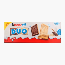 Biscuiți cu ciocolată albă și ciocolată cu lapte Duo 150g