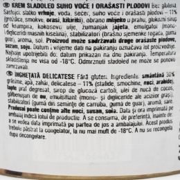 Înghețată Delicacies - fructe uscate și nuci 300g