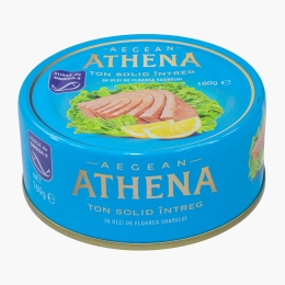 Ton solid în ulei de floarea soarelui 160g