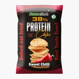 Chipsuri proteice 38% cu aromă de sweet chilli 50g
