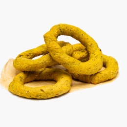 Covrigi cu spanac și praz - produs fabricat manual 200g