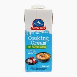 Smântână lichidă, 20% grăsime 200ml