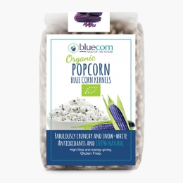 Porumb albastru eco pentru popcorn 350g