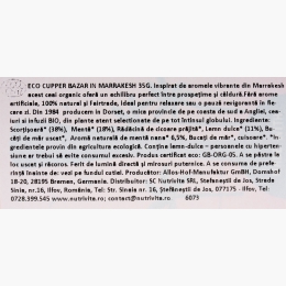 Ceai eco Marrakesh Markets, 20 plicuri, 35g