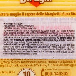 Brânză tare maturată felii 120g