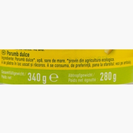 Porumb dulce eco, 340g