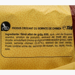 Gustare crocantă cu chimen 75g