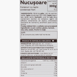 Biscuiți Nucușoare 300g