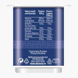 Iaurt în stil grecesc 5.4% grăsime, 130g