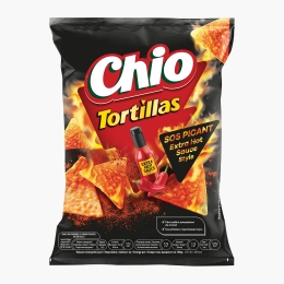 Chipsuri Tortillas cu sos picant 110g