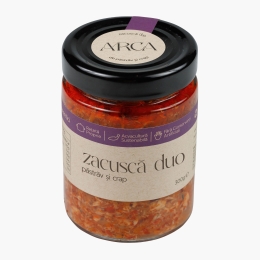 Zacuscă duo păstrăv și crap 300g