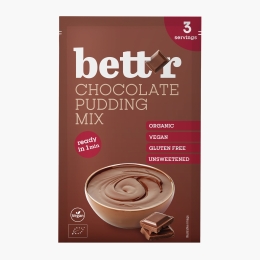 Mix eco pentru budincă de ciocolată, neîndulcit, fără gluten 30g
