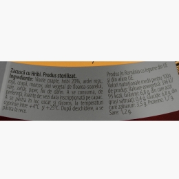 Zacuscă cu hribi 290g