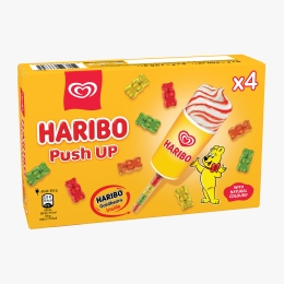 Înghețată Haribo Push Up 4x85ml (4x49.5g)