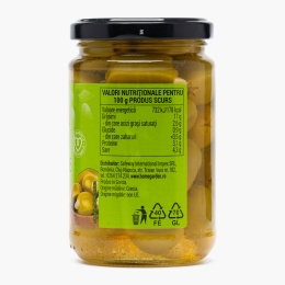 Măsline verzi umplute cu migdale 300g