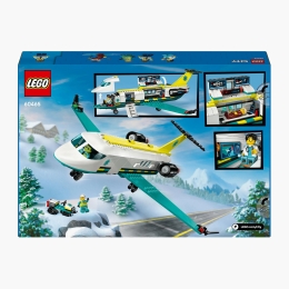 Avion-ambulanță pentru urgențe, 60465 City, 403 piese, +6 ani