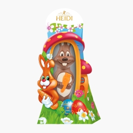 Iepure ciocolată cu lapte, pictat manual, 45g