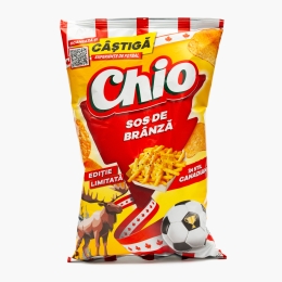 Chipsuri din cartofi cu gust de sos de brânză 125g