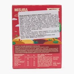 Baton cu semințe, migdale și ciocolată cu proteine vegetale 120g