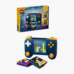 Consolă de jocuri video retro 3 în 1, 31380 Creator, 268 piese, +8 ani
