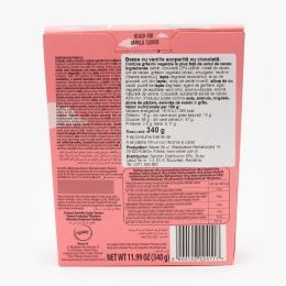 Bezea cu vanilie învelită în ciocolată 340g