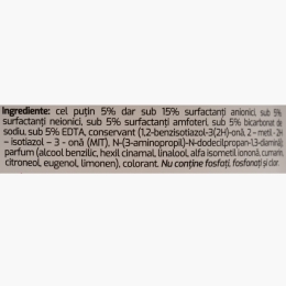 Detergent lichid pentru rufe, Apus 1.5l