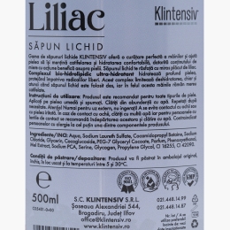 Săpun lichid Liliac, 0.5l