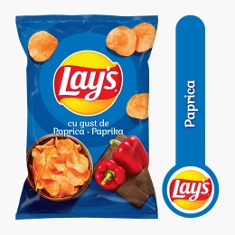 Chipsuri din cartofi cu paprika 125g