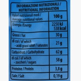 Praline de ciocolată cu umplutură de lapte și cereale Bianco Cuore 125g
