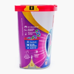 Detergent de rufe capsule 4în1 Discs Color Deep Clean, 22 spălări