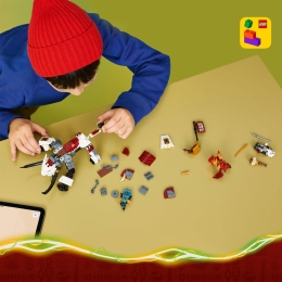 Zilvar și monstrul dragon Grimtak, 71863 Ninjago, 232 piese, +7 ani