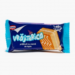 Prăjitură cu cremă de lapte Vrăjiturica 25g