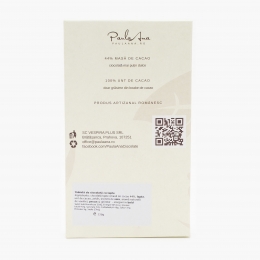 Ciocolată 44% cu pecan și ghimbir 120g