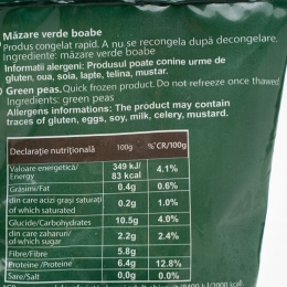 Mazăre verde 400g
