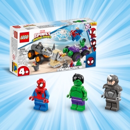 Confruntarea dintre Hulk și Mașina Rinocer, 10782 Marvel Spidey and his Amazing Friends, +4 ani
