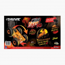 Mașină cu telecomandă Wild Tiger 8+ ani