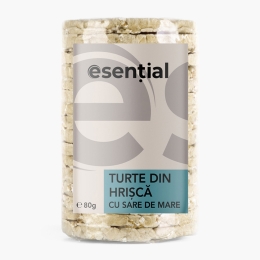 Turte din hrișcă cu sare de mare 80g