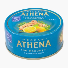 Ton mărunțit în ulei de floarea soarelui 160g