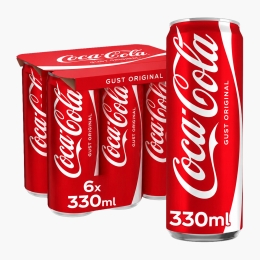 Băutură carbogazoasă cola doză 6x330ml