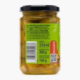 Măsline verzi umplute cu migdale 300g