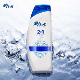 Șampon anti-mătreață 2în1 Classic Clean pentru păr normal 2x400ml