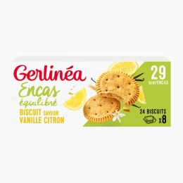 Biscuiți proteici cu lămâie și vanilie 156g