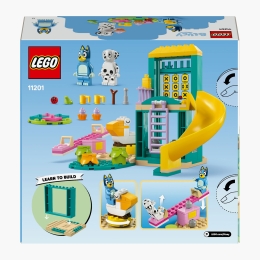 Distracție la locul de joacă cu Bluey și Chloe, 11201 Bluey, 104 piese, +4 ani